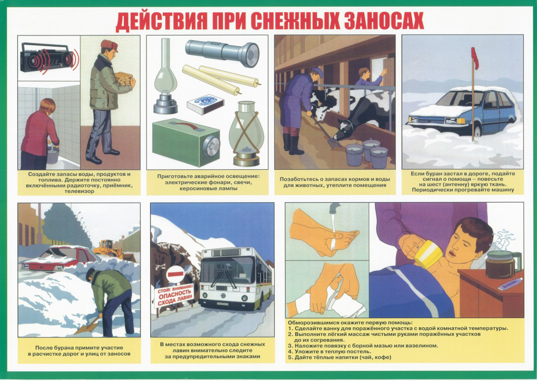 Снежные заносы